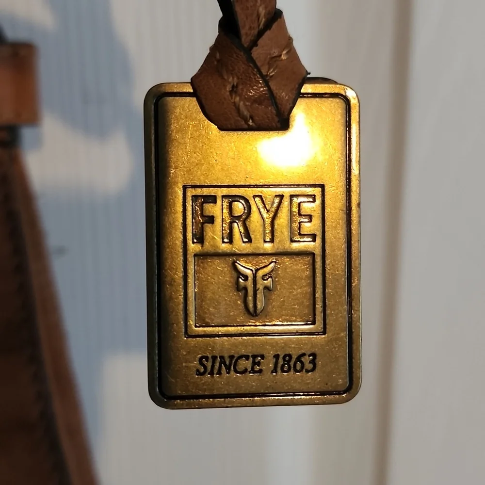 Frye Tan Leather Crossbody Bag - Picture 9 of 14